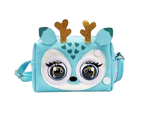 Дитяча інтерактивна сумочка KSY958-1 з музикою звуками підсвічуванням і сенсорними ефектами в коробці (BAG-KSY958-1)