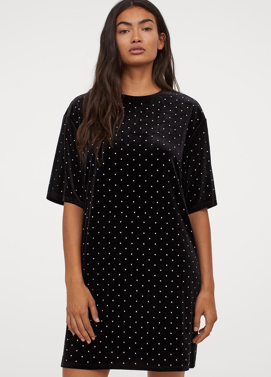 Сукня H&M M Чорний (9468002b45)