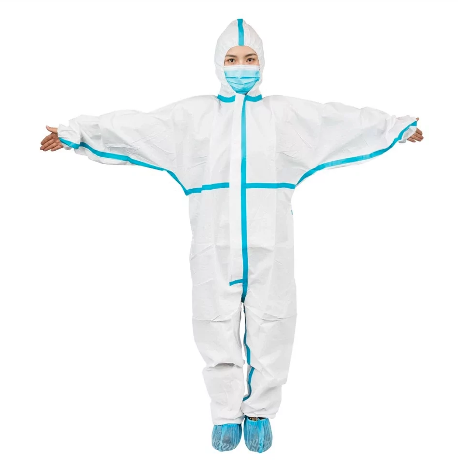 Комбинезон защитный одноразовый Non-woven Coverall R03402 (128 (002))