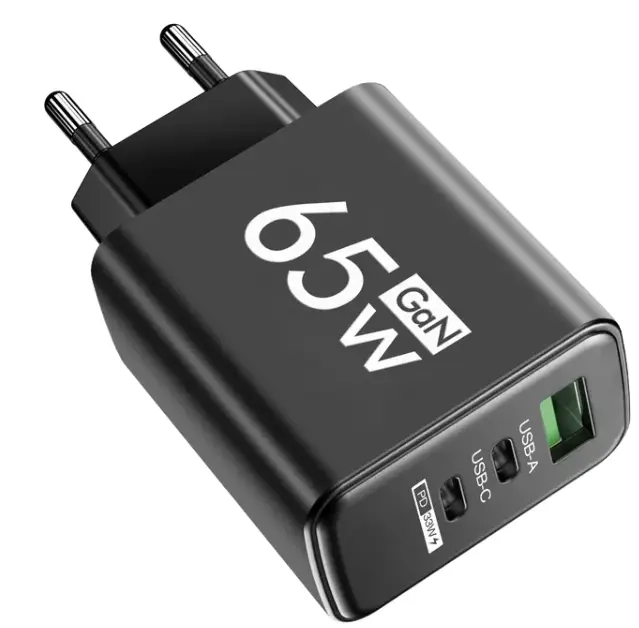 Зарядное устройство USB C блоком питания для быстрой зарядки PD Quick Charge 3.0 65 Вт (1998010752)