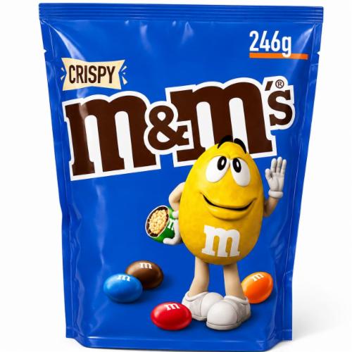 Шоколадное драже M&M's Crispy 246 г (37459334)