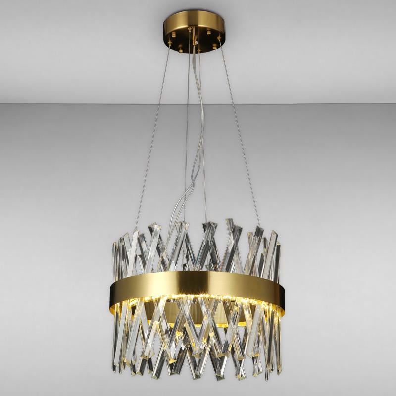 Люстра подвесная LED Light House LS-17090 400 мм Золото (16290)