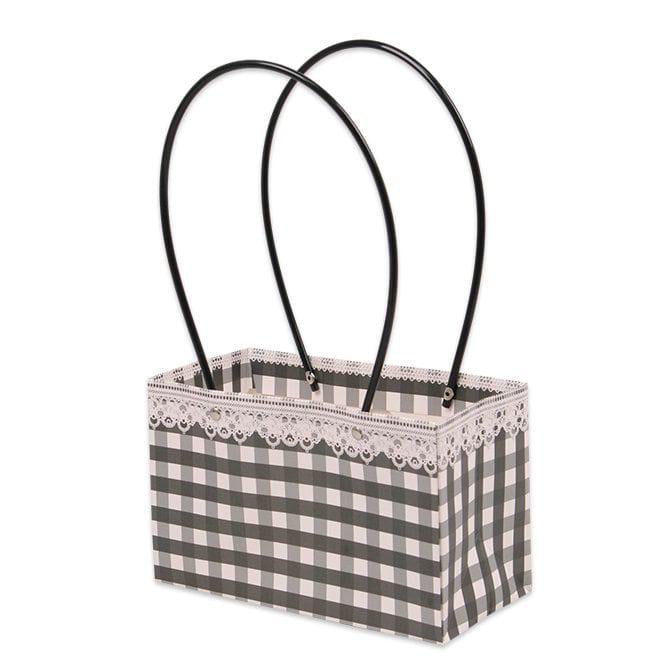 Набір паперових сумочок для квітів 39263 10 шт. Чорний (DR015583) Набір паперових сумочок для квітів 39263 10 шт. Чорний (DR015583)