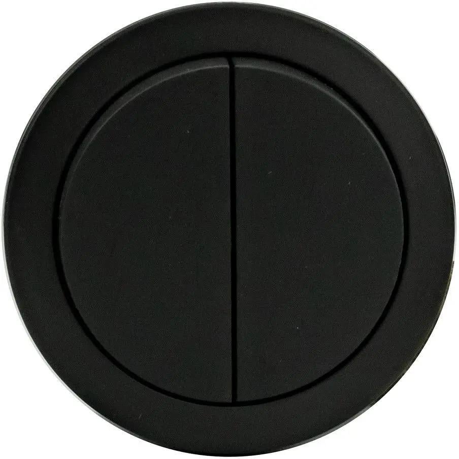 Вимикач двоклавішний Ovivo xOne IP54 Антрацит (27552496)