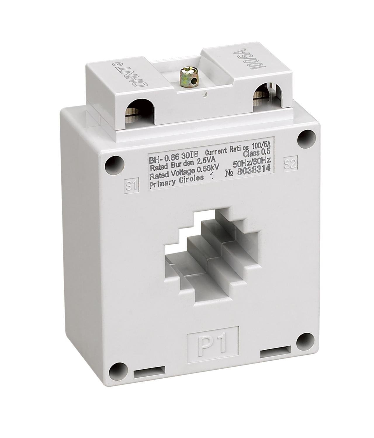 Трансформатор тока CHINT BH-0.66 30I B 100/5A CL0.5 IEC (824017)