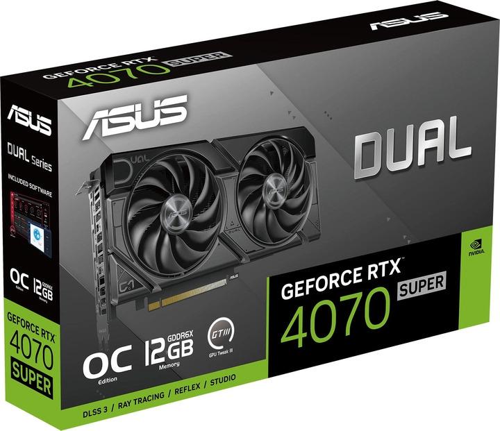 Видеокарта Asus nVidia RTX 4070 Super Dual 12 ГБ GDDR6X/21000 МГц (DUAL-RTX4070S-O12G-EVO) - фото 6