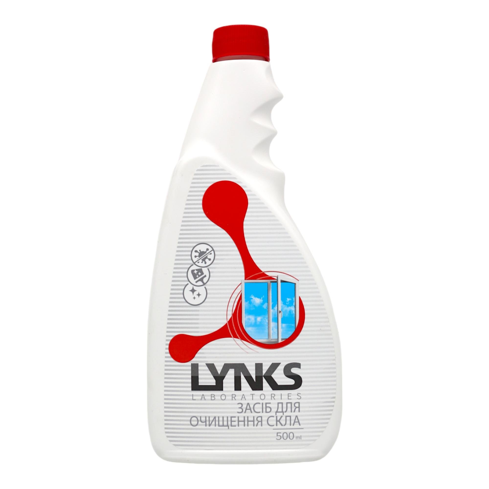 Средство для мытья стекла Lynks Laboratories запаска 500 мл (НФ-00007074)