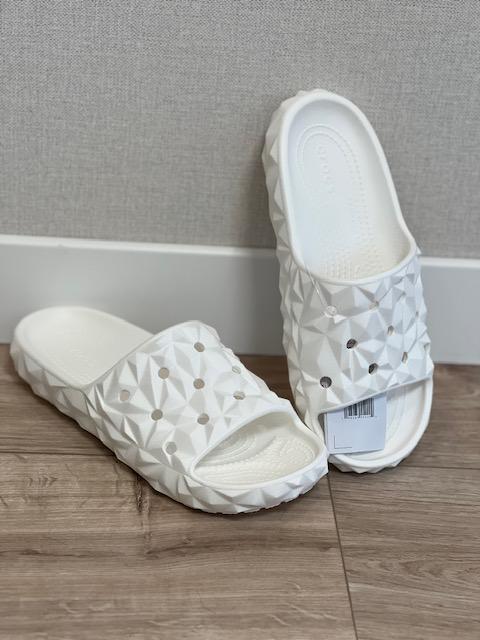 Слайды Crocs Classic Geometric р. 38-39 White (22279014) - фото 7