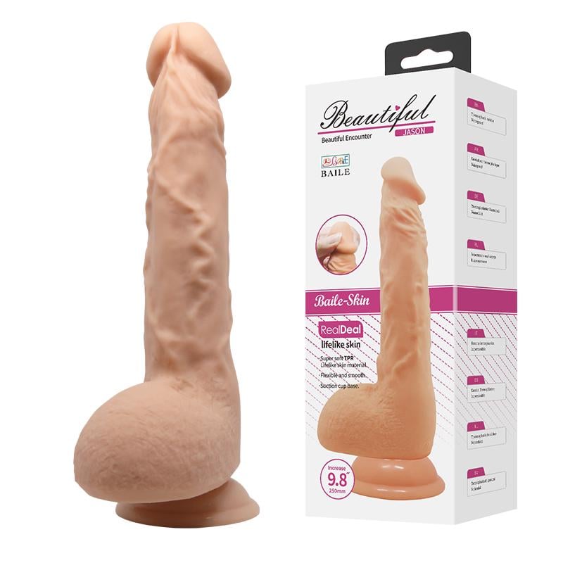 Фалоімітатор Beautiful Encounter Jason Dildo Flesh (6603BW-008041NR)