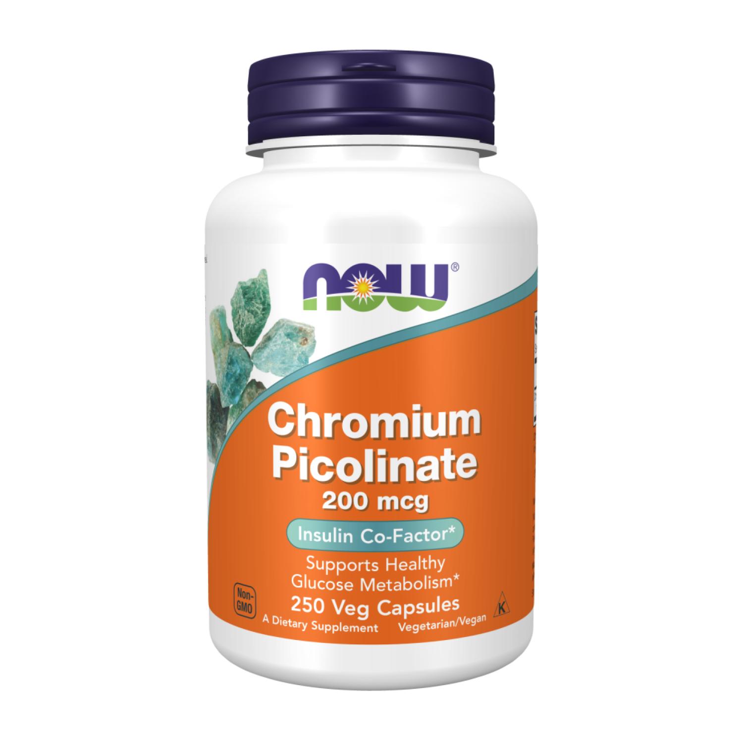 Дієтична добавка Now Foods Chromium Picolinate 200 мкг 250 капс. (CO003423)