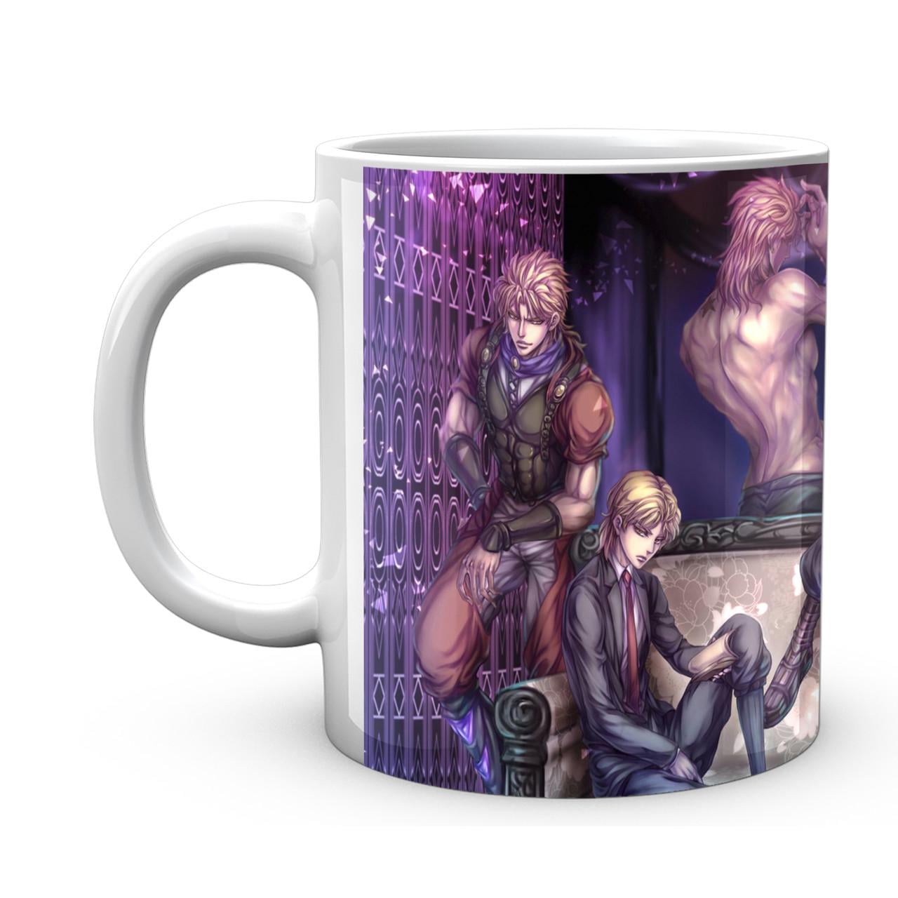 Чашка Gee! Невероятные приключения ДжоДжо JoJo's Bizarre Adventure Дио на диване JJ 02.410