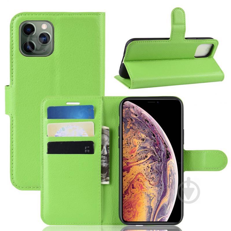 Чохол-книжка Litchie Wallet для iPhone 11 Pro Max Green (hub_TYKV87386) - фото 2