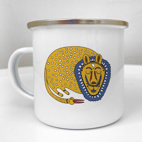 Кружка металлическая Camper Лев 250 мл (KRM_23S114)