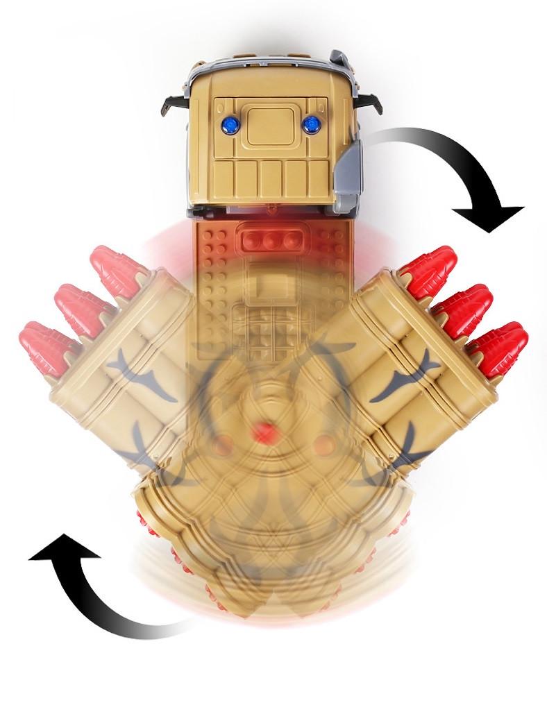 Радиоуправляемая игрушка TK Group Грузовик с Ракетной Установкой на аккумуляторе (28443608) - фото 4 Радиоуправляемая игрушка TK Group Грузовик с Ракетной Установкой на аккумуляторе (28443608) - фото 4