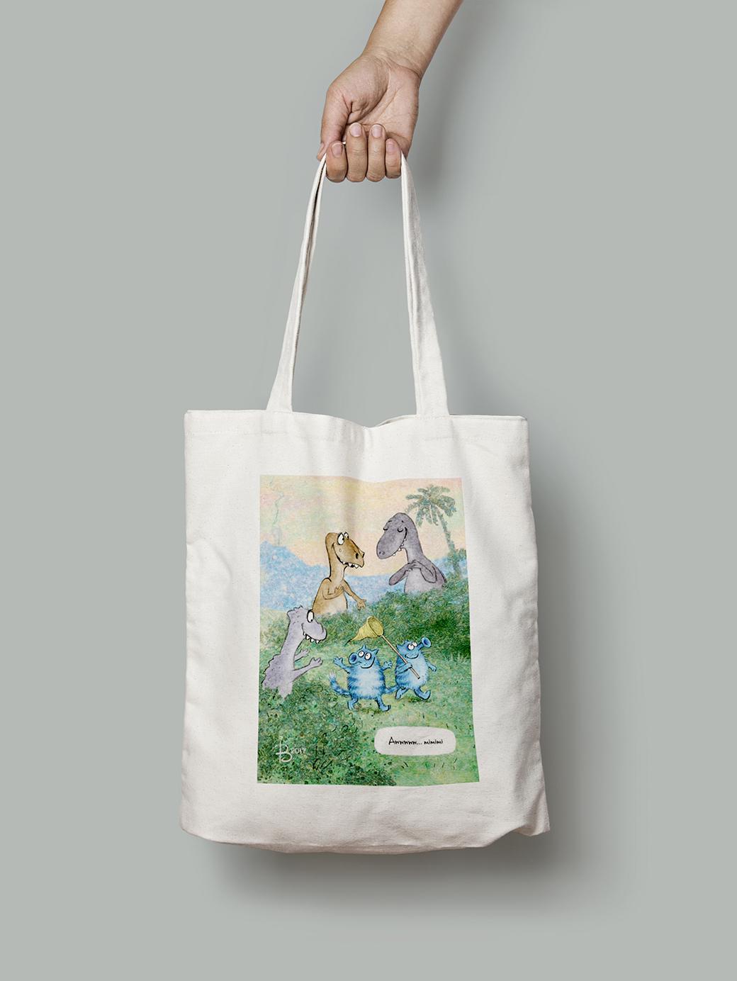 Эко-сумка Древние коты шопер (rinaz_20172224046_Bag)