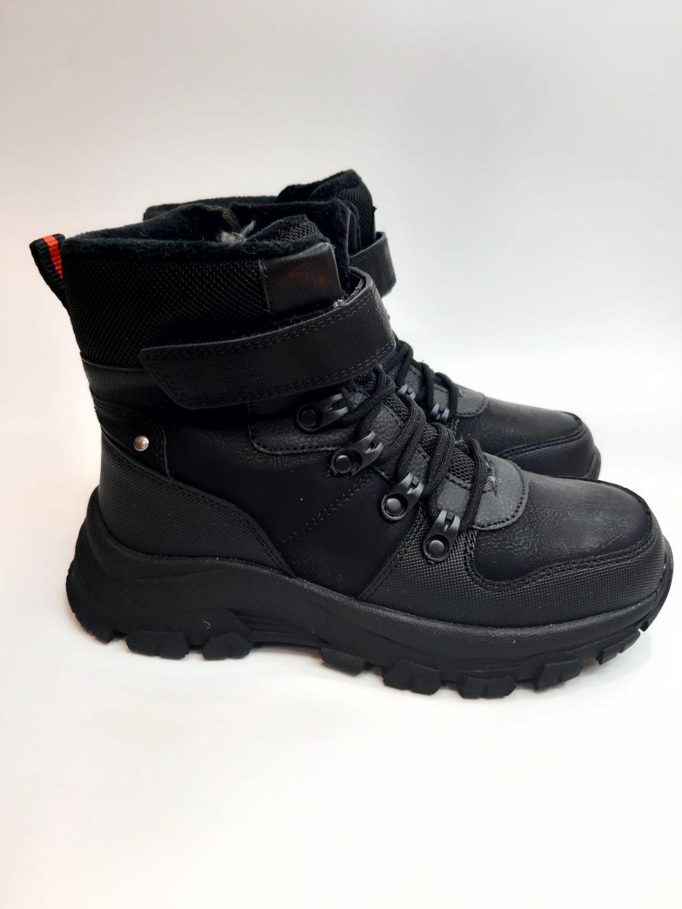 Черевики зимові Clibee для хлопчика р. 38 25,2 см Чорний (616 HС black) Черевики зимові Clibee для хлопчика р. 38 25,2 см Чорний (616 HС black)