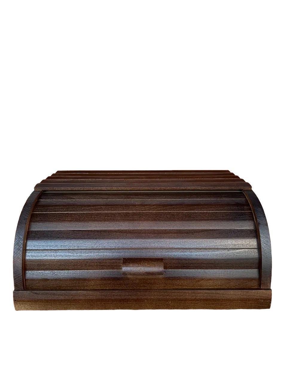 Хлебница деревянная Карпатская Бук темный (1956041484) - фото 1 Хлебница деревянная Карпатская Бук темный (1956041484) - фото 1