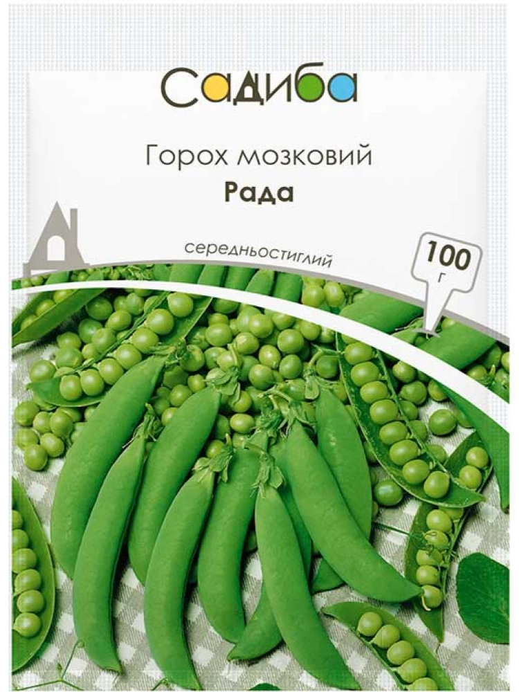 Семена Горох мозговой Садиба центр Рада 100 г (3686) Семена Горох мозговой Садиба центр Рада 100 г (3686)