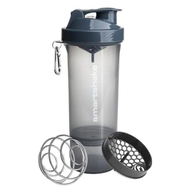 Шейкер спортивний SmartShake Slim 500 мл Grey (10252901)