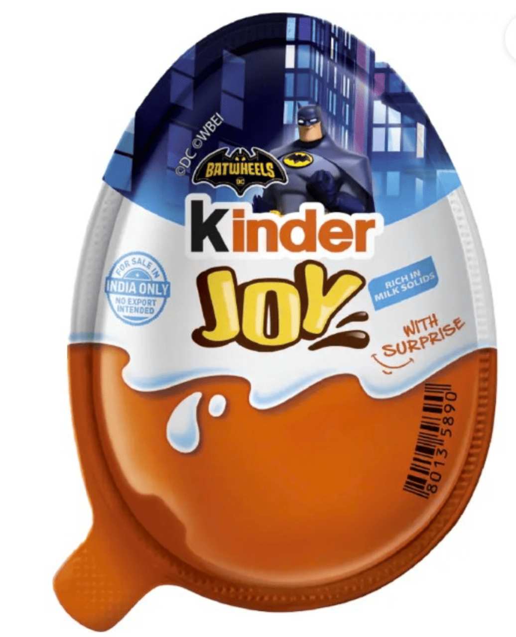 Шоколадне яйце-сюрприз Kinder Joy Batwheels 20 г (2691920020)