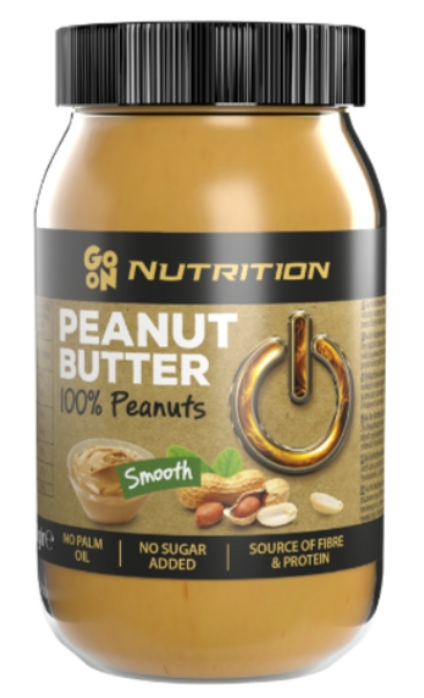 Добавка натуральная Арахисовая паста Go On Nutrition Peanut Butter smooth 100% 900 г