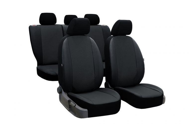 Авточехлы из экокожи CHERY A15 2003-2014 Pok-ter PERLINE с черной вставкой (r416634)