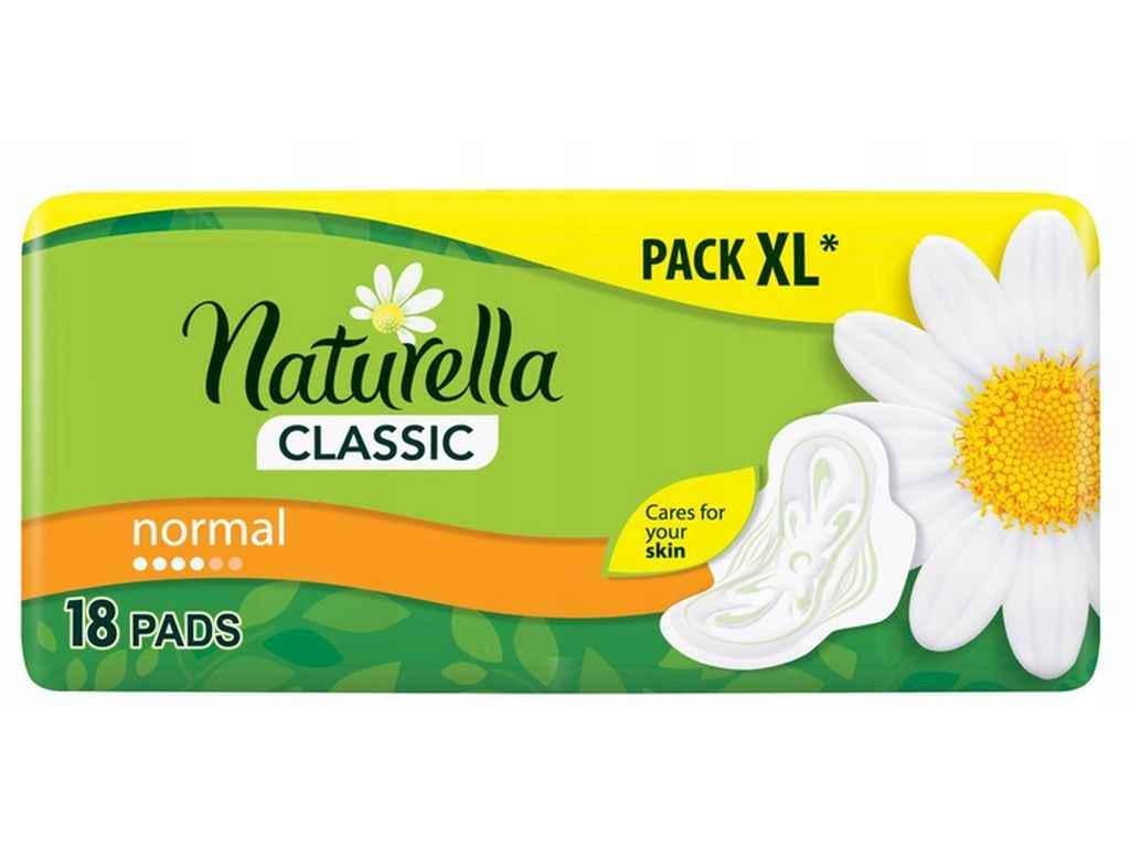 Прокладки гигиенические Naturella дневные 4 капли 18 шт. Classic Normal Duo шт (1107276)