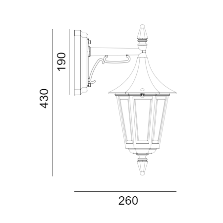 Настенный светильник Norlys Rimini 2591B - фото 2 Настенный светильник Norlys Rimini 2591B - фото 2