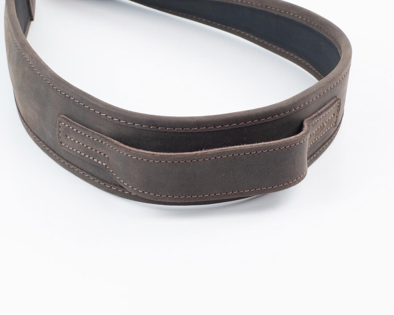 Ремень для ружья с ручкой Short кожаный Черный (21004/1) - фото 2 Ремень для ружья с ручкой Short кожаный Черный (21004/1) - фото 2