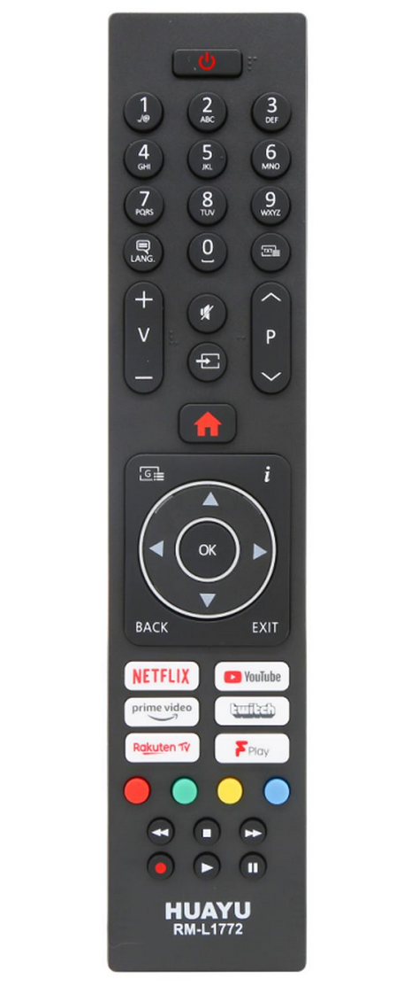 Универсальный пульт для телевизора FINLUX RM-L1772 (3238)