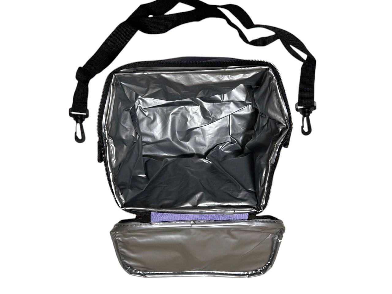 Сумка-холодильник на 1 отделение с ручкой через плечо 25х20х17,5 см 9 л Розовый (171-2) - фото 2