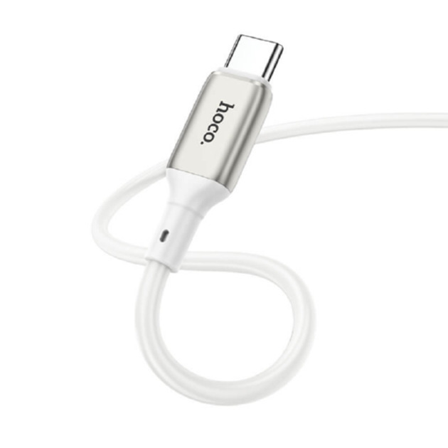 Кабель Hoco Type-C Howdy charging data cable X66 3 A 1 м White (546426) Кабель Hoco Type-C Howdy charging data cable X66 3 A 1 м White (546426)
