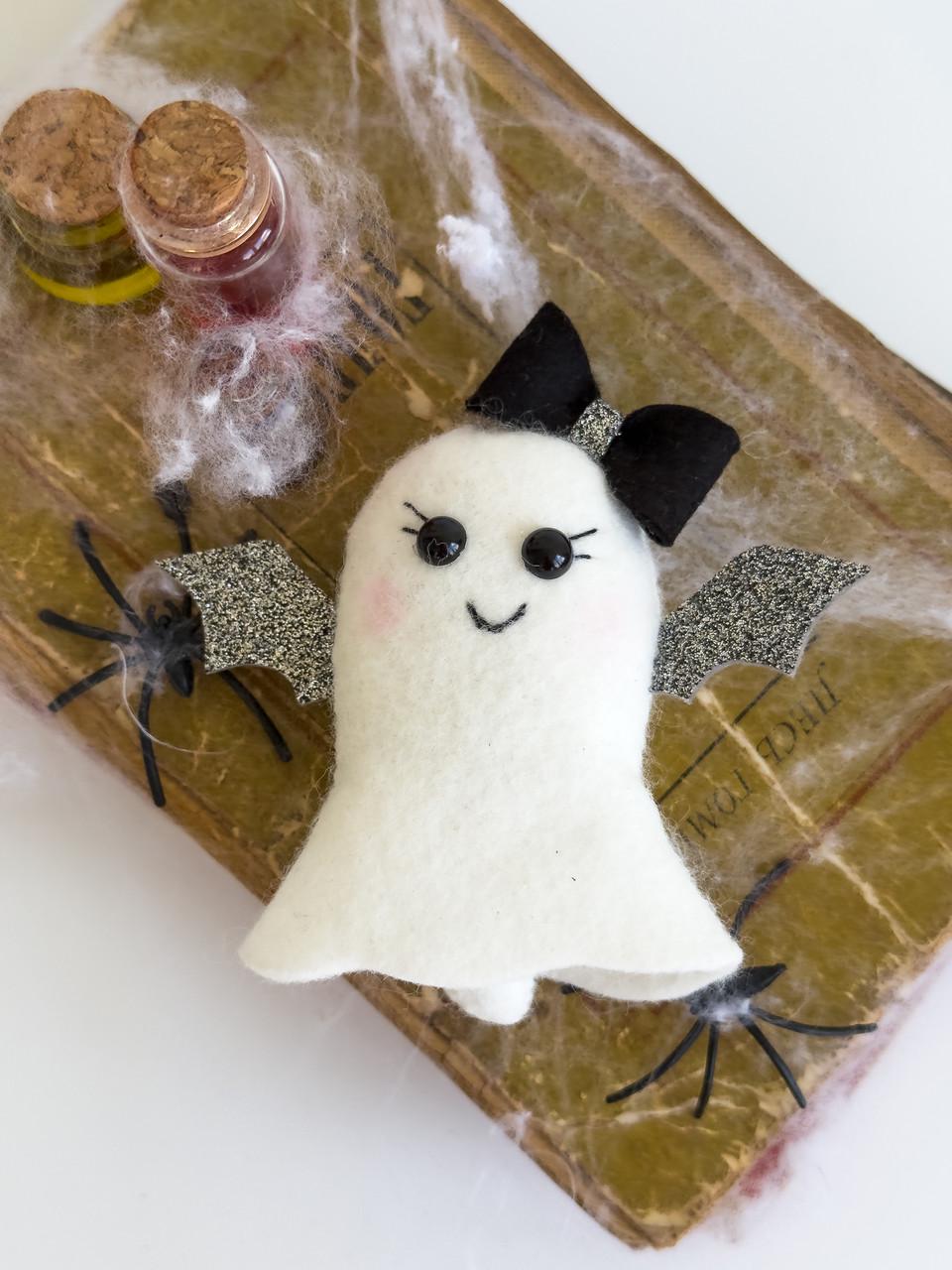 Игрушка Призрачок с бантиком и крылышками 10 см (29528504) - фото 2 Игрушка Призрачок с бантиком и крылышками 10 см (29528504) - фото 2