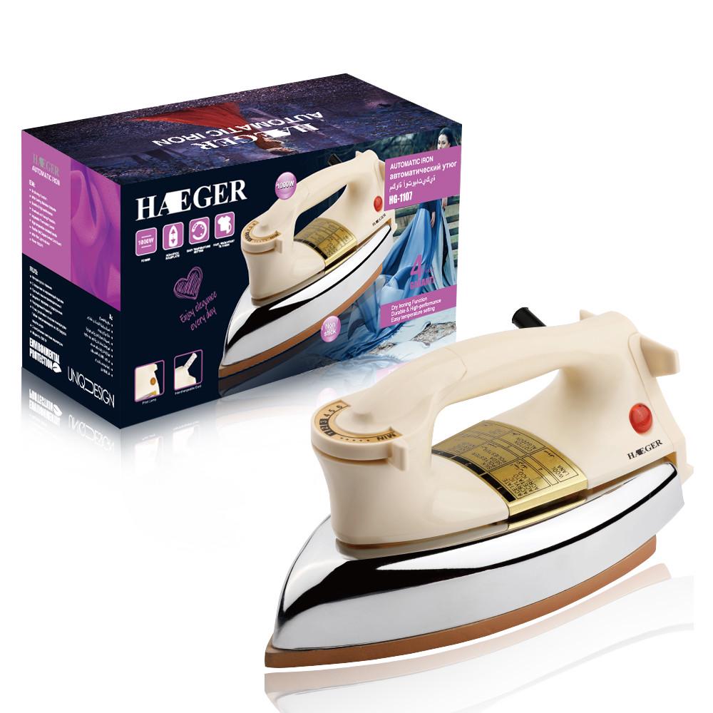 Профессиональный утюг Haeger HG-1107 1000 Вт (1552340640) - фото 6 Профессиональный утюг Haeger HG-1107 1000 Вт (1552340640) - фото 6