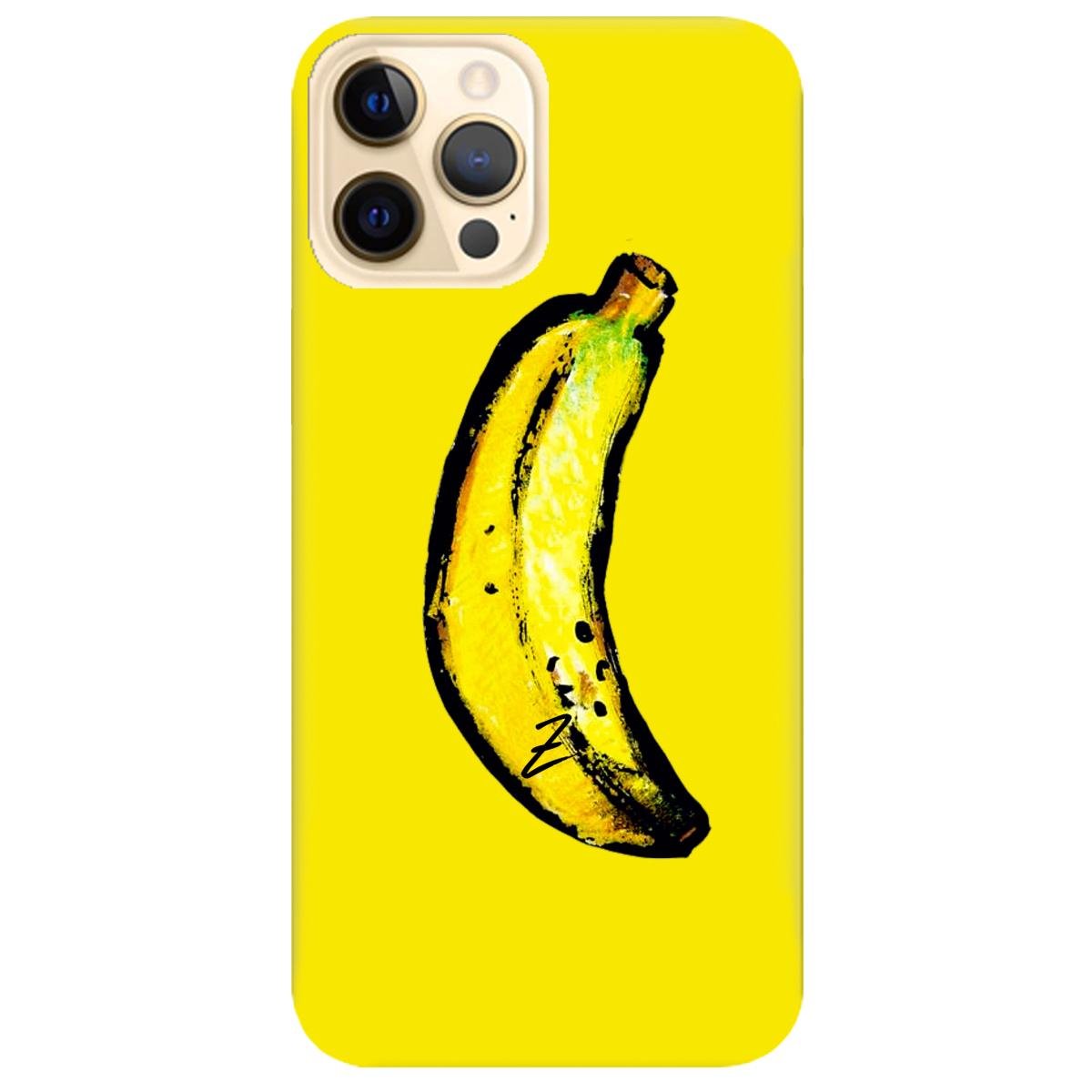 Силіконовий чохол Zorrov для Apple iPhone 12 Pro Max - Banana (14060040186088200)