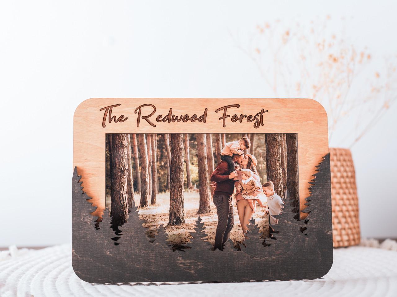 Фоторамка The Frame Depot Ліс персоналізована 10х15 см Бежевий (forest_4x6_horizontal-5) - фото 1 Фоторамка The Frame Depot Ліс персоналізована 10х15 см Бежевий (forest_4x6_horizontal-5) - фото 1