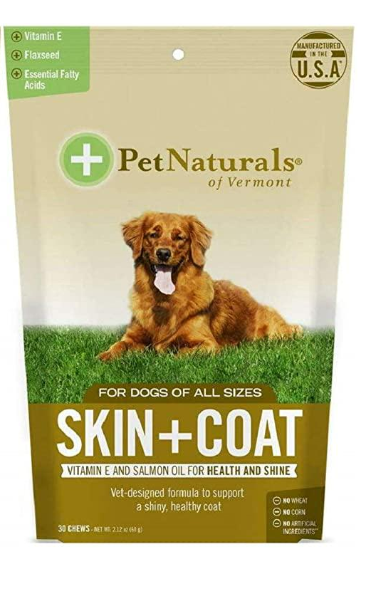 Витамины для животных Pet Naturals of Vermont Skin/Coat For Dogs 30 Chews