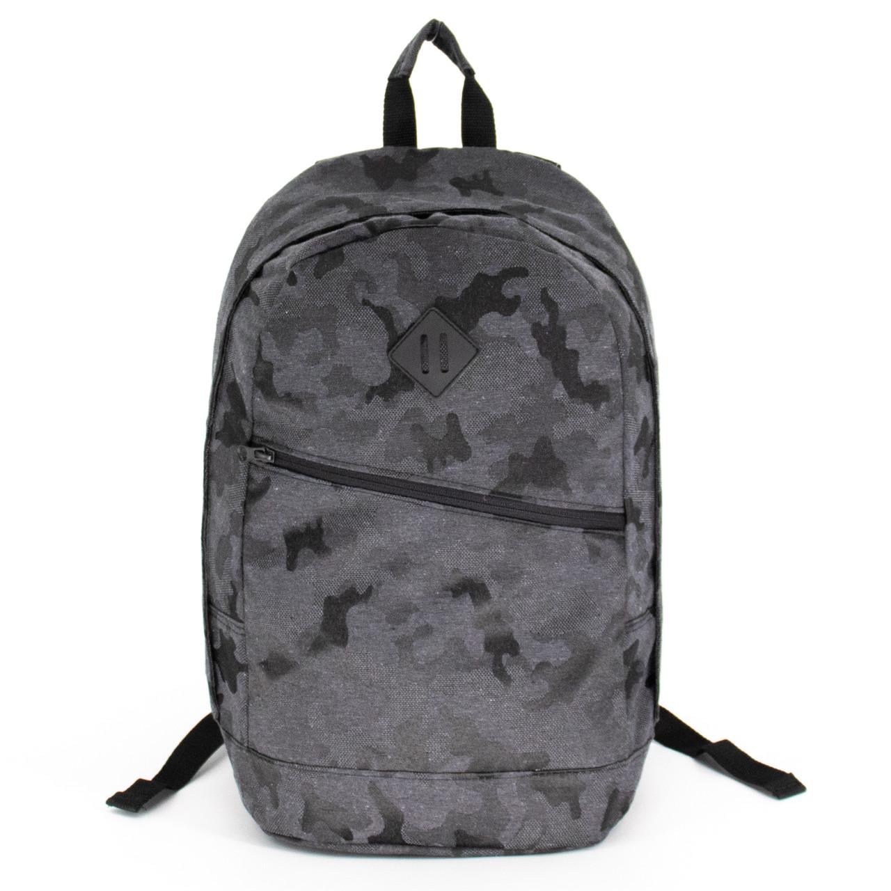 Городской универсальный мужской рюкзак Темно-серый (106-8)