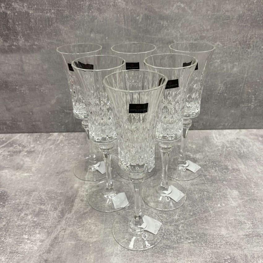 Набір келихів для шампанського CD'A Lady Diamond L9742 6 шт. 150 мл (1808755688) Набір келихів для шампанського CD'A Lady Diamond L9742 6 шт. 150 мл (1808755688)