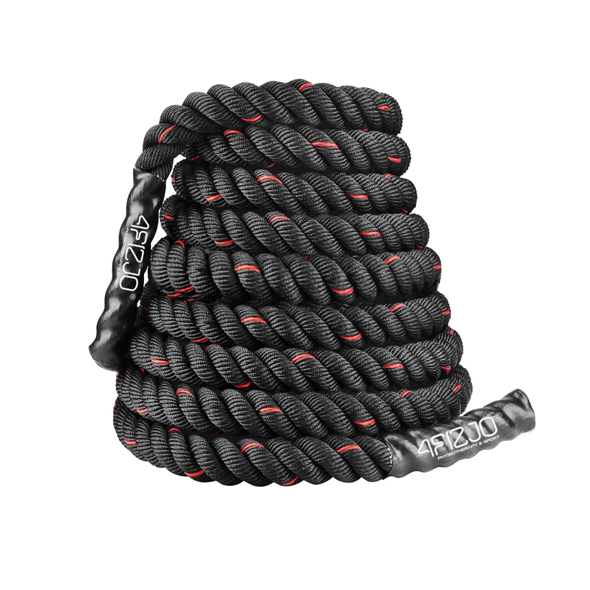 Канат тренировочный 4fizjo Battle Rope 9 м для кроссфита Black (P-5907739312242)