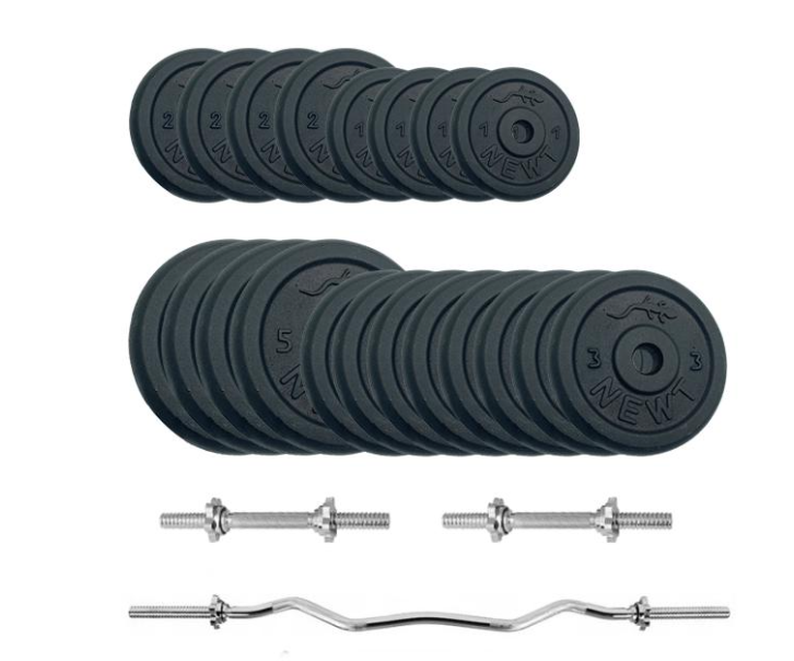 Набір штанг з гантелями Newt Gym Set-W Home 65 кг (NE-M-W-SET-65)