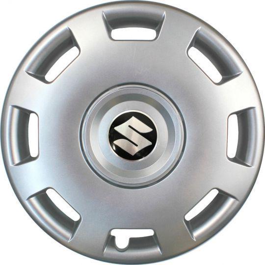 Колпаки автомобильные SKS 302 R15 с логотипом Suzuki 4 шт. Серебристый (302-suzuki)