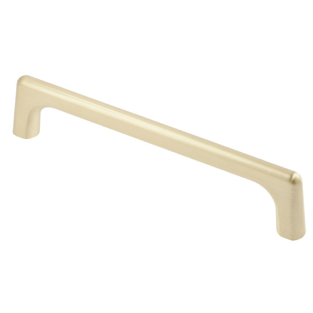 Ручка GTV OCTAVIO 192 мм Світле шліфоване золото