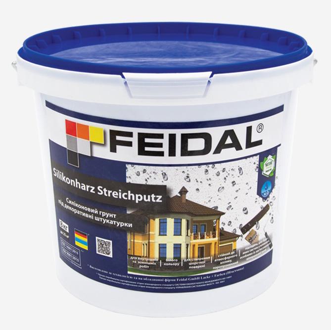 Грунт адгезионный силиконовый Feidal Silikonharz Streichputz под декоративные штукатурки 8 кг - фото 2 Грунт адгезионный силиконовый Feidal Silikonharz Streichputz под декоративные штукатурки 8 кг - фото 2