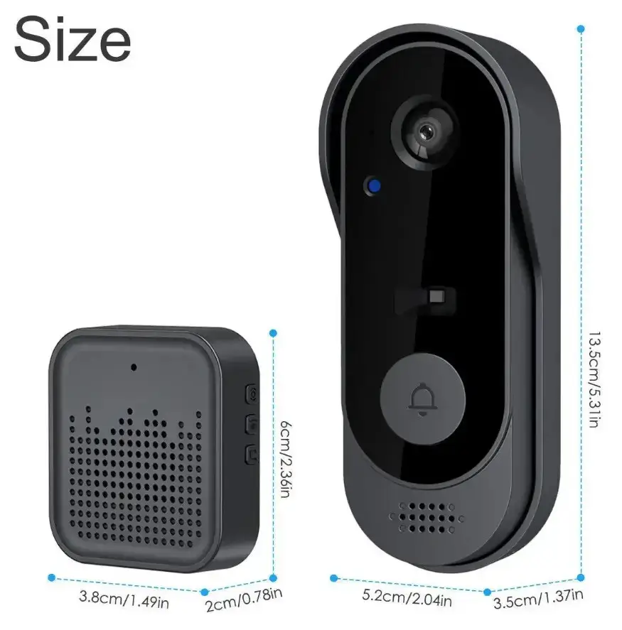 Домофон с удаленным доступом Smart Doorbell M9 (Tuya app) - фото 4