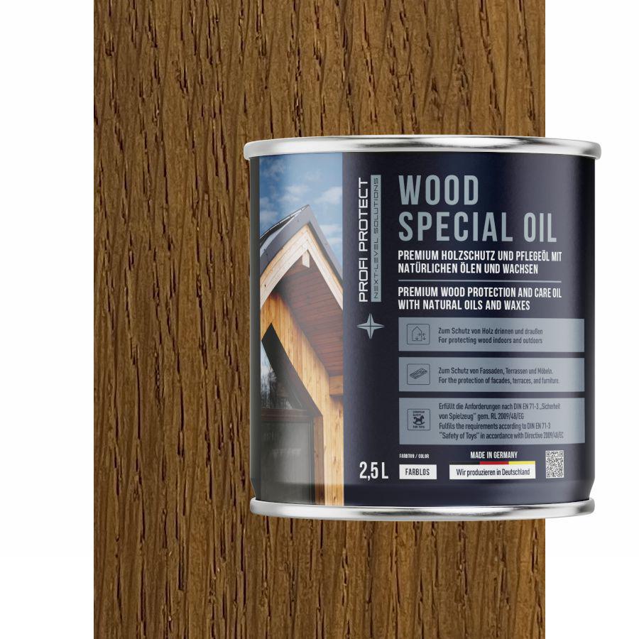 Олія для терасної дошки ProfiProtect Wood Special Oil з воском 2,5 л Golden Timber eiche (24645625)