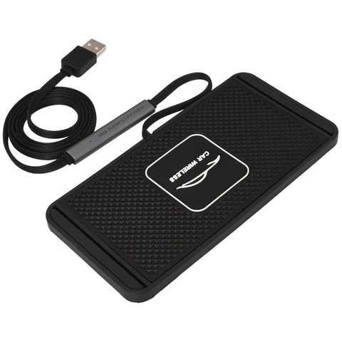 Килимок силіконовий Car Wireless Pad C1 з швидкою бездротовою зарядкою 15W (20993124)