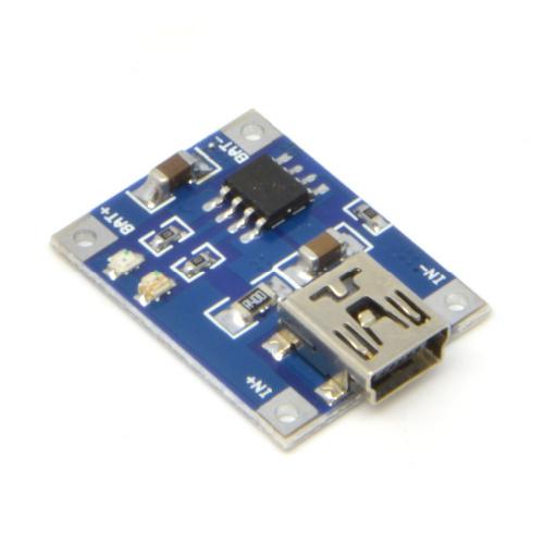 Модуль заряда Li-ion аккумуляторов на TP4056 Mini-USB (25793181)