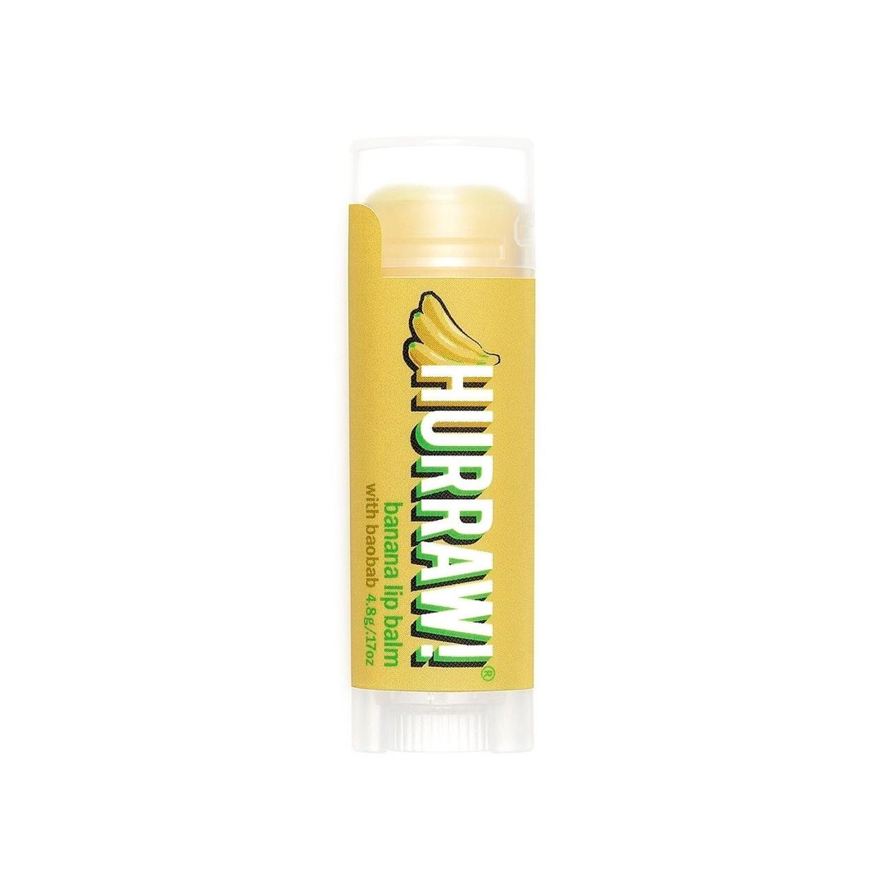 Бальзам для губ Hurraw! Banana Lip Balm Банан (851228005250)