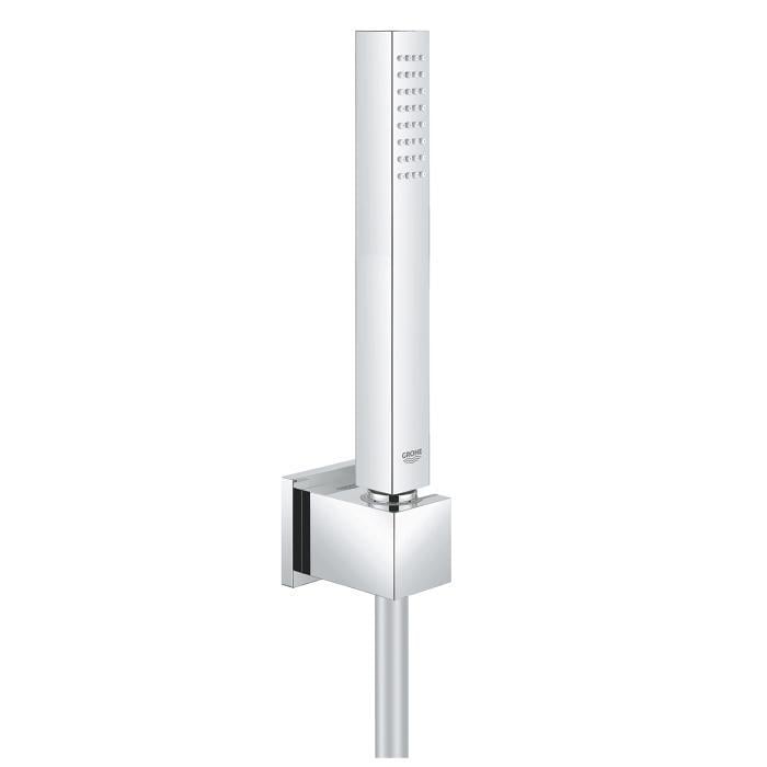 Душовий комплект Grohe Euphoria Cube Stick зі шлангом/ручною лійкою та тримачем Хром (27703000)